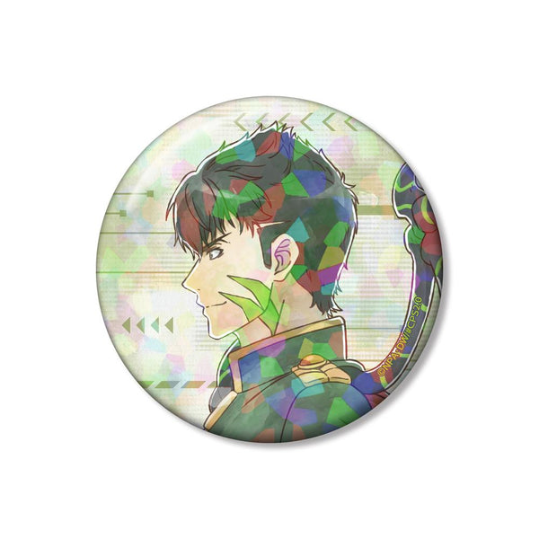 『#コンパス2.0 戦闘摂理解析システム』描き下ろし 桜華忠臣 歩みver. 75mmホログラム缶バッジ