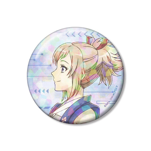 『#コンパス2.0 戦闘摂理解析システム』描き下ろし 深川まとい 歩みver. 75mmホログラム缶バッジ