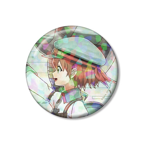 『#コンパス2.0 戦闘摂理解析システム』描き下ろし テスラ 歩みver. 75mmホログラム缶バッジ