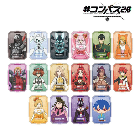 『#コンパス2.0 戦闘摂理解析システム』トレーディングダイカットステッカー ver.A(単位/BOX)