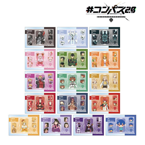 『#コンパス2.0 戦闘摂理解析システム』トレーディングクリアカード ver.A(単位/BOX)
