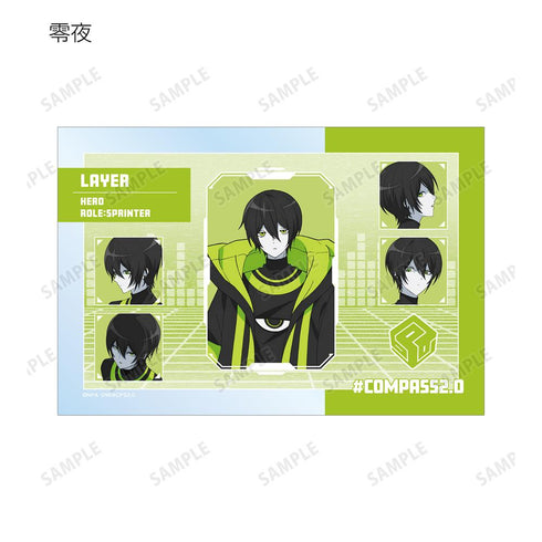 『#コンパス2.0 戦闘摂理解析システム』トレーディングクリアカード ver.B(単位/BOX)