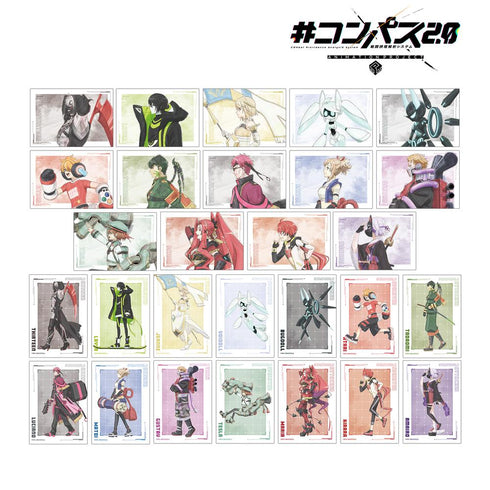 『#コンパス2.0 戦闘摂理解析システム』描き下ろし 歩みver. トレーディングブロマイド(単位/BOX)
