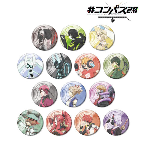 『#コンパス2.0 戦闘摂理解析システム』描き下ろし 歩みver. トレーディング缶バッジ ver.B(単位/BOX)