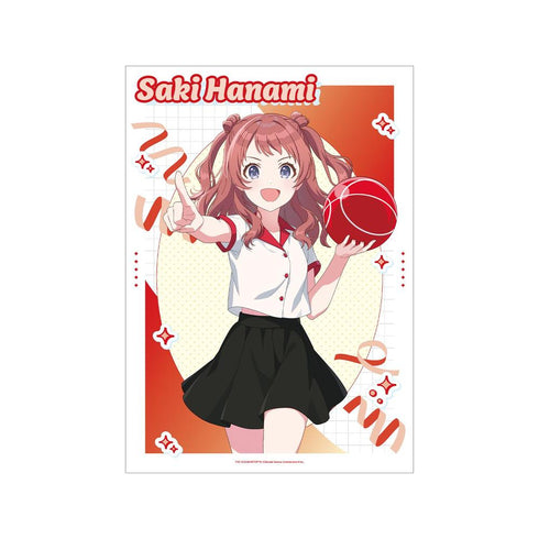 『学園アイドルマスター』描き下ろし 花海咲季 ボウリングシャツver. A3マット加工ポスター【202604再販】