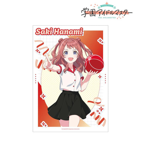 『学園アイドルマスター』描き下ろし 花海咲季 ボウリングシャツver. A3マット加工ポスター【202604再販】