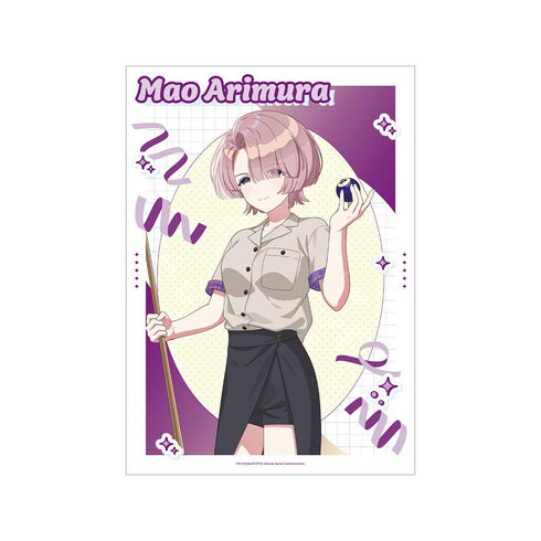 『学園アイドルマスター』描き下ろし 有村麻央 ボウリングシャツver. A3マット加工ポスター