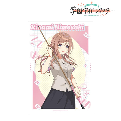 『学園アイドルマスター』描き下ろし 姫崎莉波 ボウリングシャツver. A3マット加工ポスター