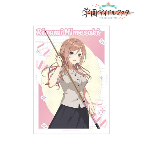 『学園アイドルマスター』描き下ろし 姫崎莉波 ボウリングシャツver. A3マット加工ポスター【202604再販】