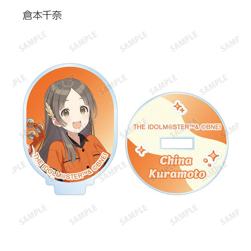 『学園アイドルマスター』描き下ろし ボウリングシャツver. トレーディングミニアクリルスタンド(単位/BOX)