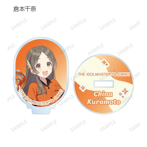 『学園アイドルマスター』描き下ろし ボウリングシャツver. トレーディングミニアクリルスタンド(単位/BOX)【202604再販】