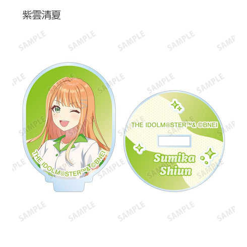 『学園アイドルマスター』描き下ろし ボウリングシャツver. トレーディングミニアクリルスタンド(単位/BOX)【202604再販】