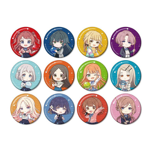 『学園アイドルマスター』トレーディング ちびキャラ 放課後のお出かけver. グリッター缶バッジ(単位/BOX)【202604再販】