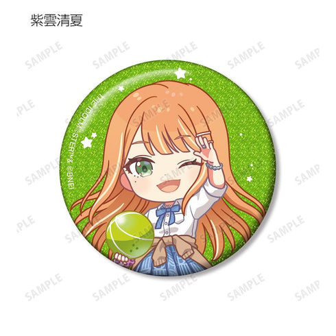 『学園アイドルマスター』トレーディング ちびキャラ 放課後のお出かけver. グリッター缶バッジ(単位/BOX)【202604再販】