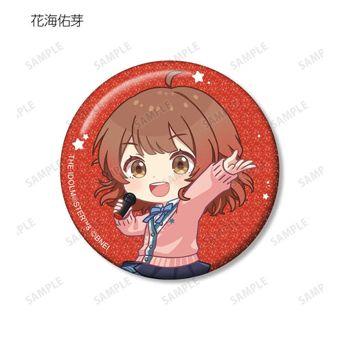『学園アイドルマスター』トレーディング ちびキャラ 放課後のお出かけver. グリッター缶バッジ(単位/BOX)