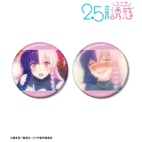 『2.5次元の誘惑』753♡ 場面写グリッター缶バッジ2個セット