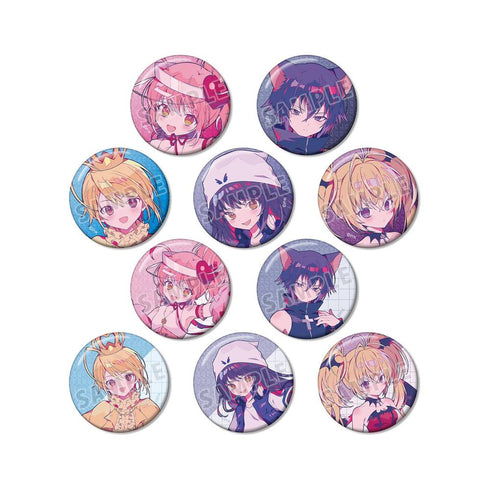 『しゅごキャラ!』夢ノ内さんイラスト キャラなりver. トレーディンググリッター缶バッジ(単位/BOX)【202606再販】