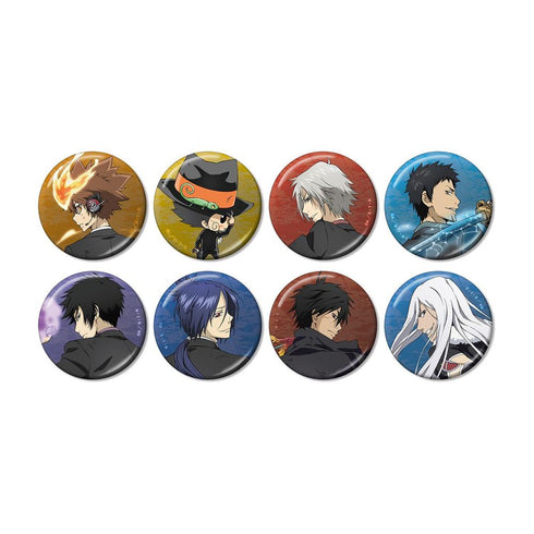 《家庭教师Hitman REBORN!》全新绘制 战斗背影版 金属收藏徽章(单位/盒)【202607再版】