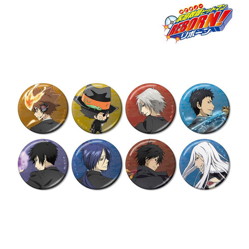 《家庭教师Hitman REBORN!》全新绘制 战斗背影版 金属收藏徽章(单位/盒)【202607再版】