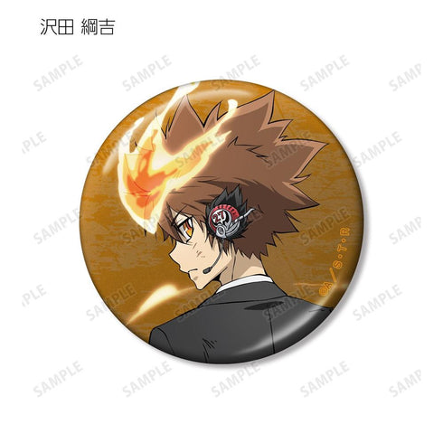 《家庭教师Hitman REBORN!》全新绘制 战斗背影版 金属收藏徽章(单位/盒)【202607再版】