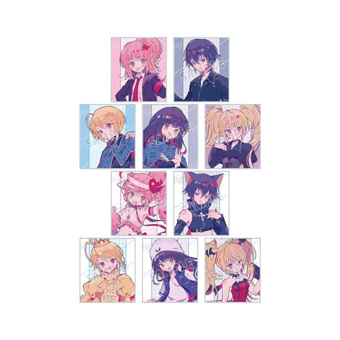 『しゅごキャラ!』夢ノ内さんイラスト 制服・キャラなりver. トレーディングアクリルカード(単位/BOX)【202606再販】