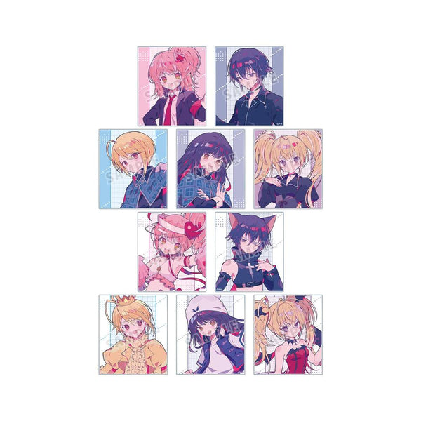 『しゅごキャラ!』夢ノ内さんイラスト 制服・キャラなりver. トレーディングアクリルカード(単位/BOX)【202606再販】