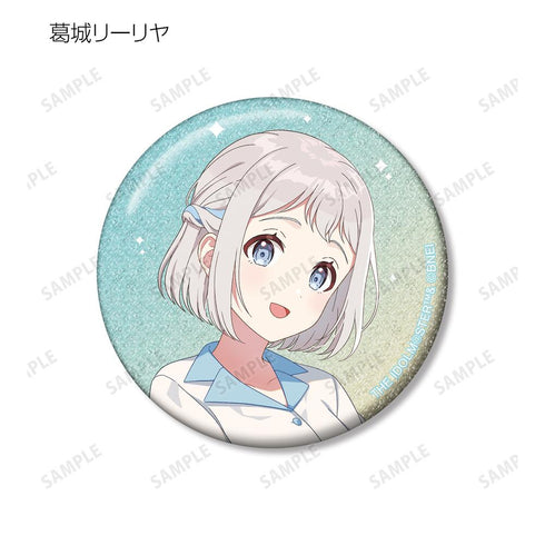 『学園アイドルマスター』描き下ろし ボウリングシャツver. トレーディンググリッター缶バッジ(単位/BOX)