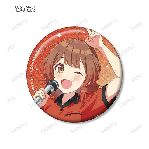 『学園アイドルマスター』描き下ろし ボウリングシャツver. トレーディンググリッター缶バッジ(単位/BOX)【202604再販】