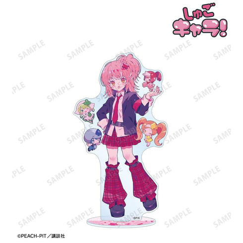『しゅごキャラ!』夢ノ内さんイラスト 日奈森 あむ 制服ver. BIGアクリルスタンド【202606再販】