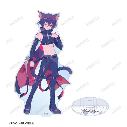 『しゅごキャラ!』夢ノ内さんイラスト ブラックリンクス キャラなりver. BIGアクリルスタンド【202606再販】