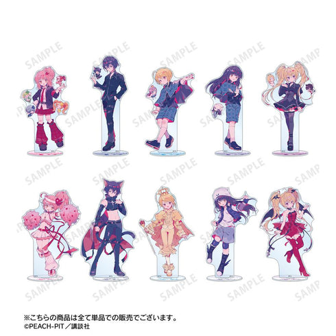 『しゅごキャラ!』夢ノ内さんイラスト ブラックリンクス キャラなりver. BIGアクリルスタンド