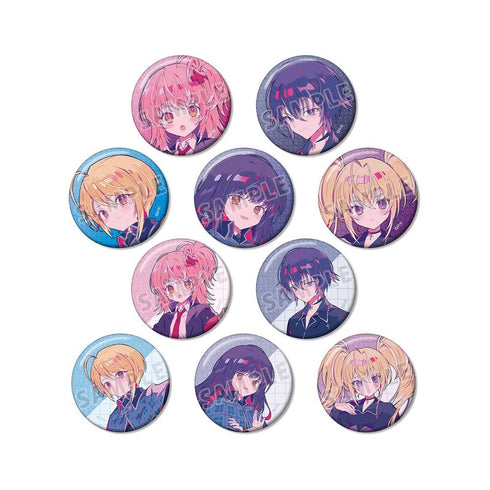 『しゅごキャラ!』夢ノ内さんイラスト 制服ver. トレーディンググリッター缶バッジ(単位/BOX)【202606再販】