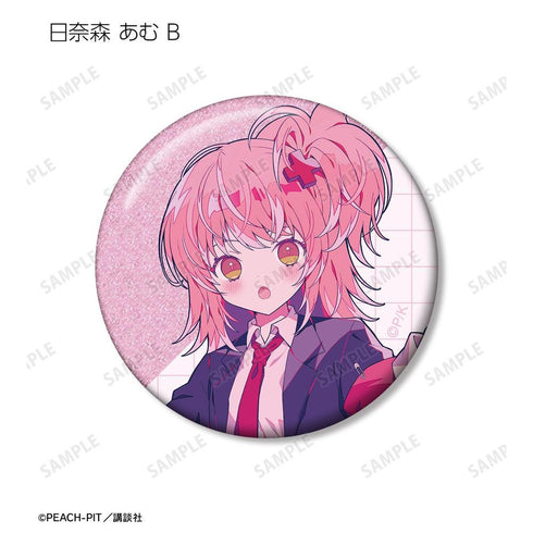 『しゅごキャラ!』夢ノ内さんイラスト 制服ver. トレーディンググリッター缶バッジ(単位/BOX)【202606再販】