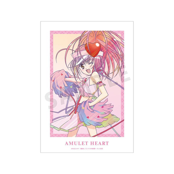 『しゅごキャラ!』アミュレットハート Ani-Art clear label A3マット加工ポスター【202606再販】