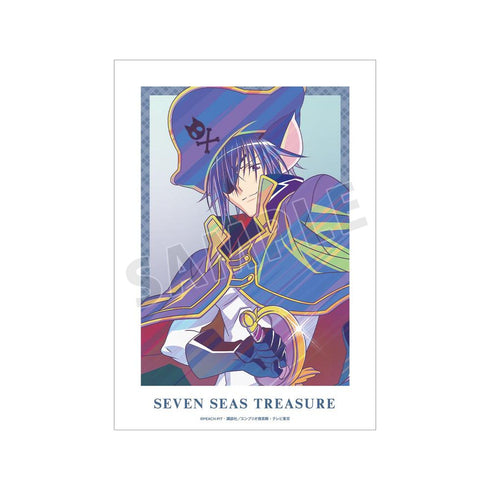 『しゅごキャラ!』セブンシーズトレジャー Ani-Art clear label A3マット加工ポスター【202606再販】