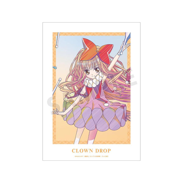 『しゅごキャラ!』クラウンドロップ Ani-Art clear label A3マット加工ポスター【202606再販】