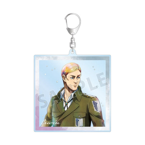 『進撃の巨人』描き下ろし エルヴィン 冬の歩みver. BIGアクリルキーホルダー【202511再販】