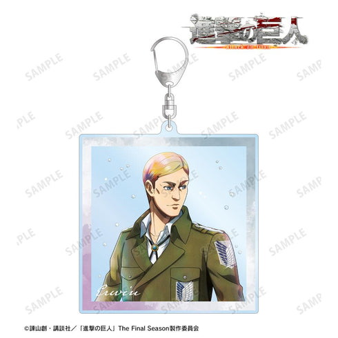 『進撃の巨人』描き下ろし エルヴィン 冬の歩みver. BIGアクリルキーホルダー【202511再販】