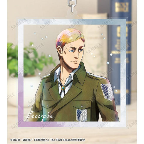 《進擊的巨人》全新繪製 艾爾文 冬日漫步版 BIG壓克力鑰匙圈【202604再版】
