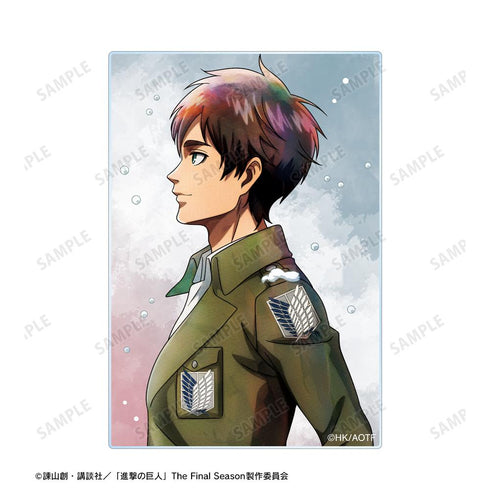 『進撃の巨人』描き下ろし エレン 冬の歩みver. アクリルカード2種セット