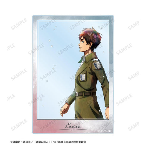 『進撃の巨人』描き下ろし エレン 冬の歩みver. アクリルカード2種セット【202511再販】