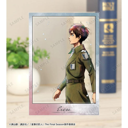 『進撃の巨人』描き下ろし エレン 冬の歩みver. アクリルカード2種セット【202604再販】