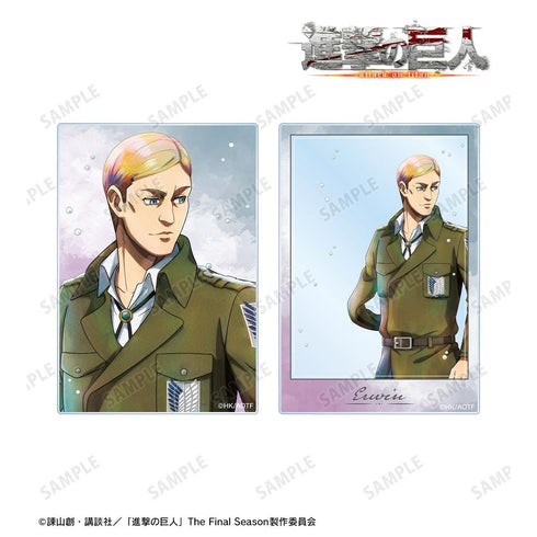 《進擊的巨人》全新繪製 艾爾文 冬日漫步版 壓克力卡2種組【202604再版】