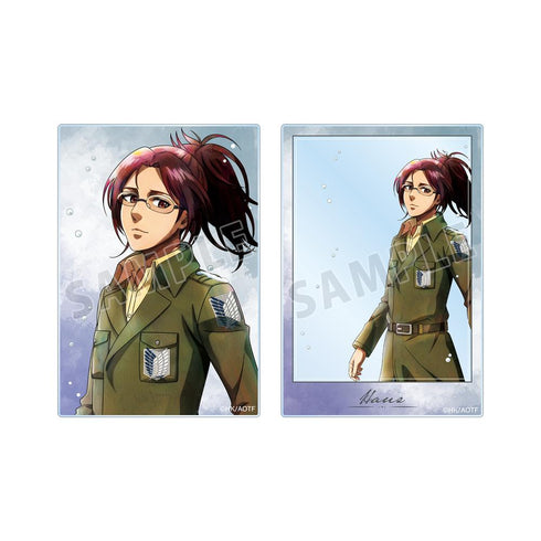 『進撃の巨人』描き下ろし ハンジ 冬の歩みver. アクリルカード2種セット【202511再販】