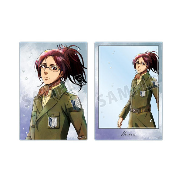 『進撃の巨人』描き下ろし ハンジ 冬の歩みver. アクリルカード2種セット【202511再販】