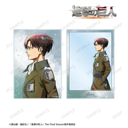 『進撃の巨人』描き下ろし リヴァイ 冬の歩みver. アクリルカード2種セット【202604再販】