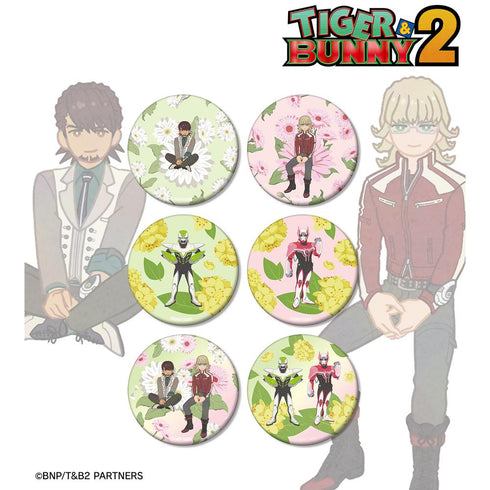 『TIGER & BUNNY 2』トレーディング Botania マット缶バッジ(単位/BOX)