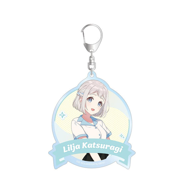 『学園アイドルマスター』描き下ろし 葛城リーリヤ ボウリングシャツver. BIGアクリルキーホルダー