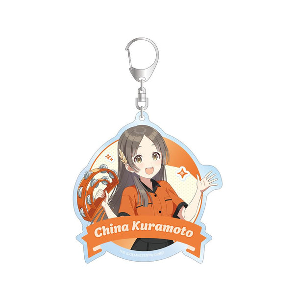 『学園アイドルマスター』描き下ろし 倉本千奈 ボウリングシャツver. BIGアクリルキーホルダー