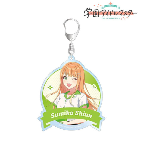 『学園アイドルマスター』描き下ろし 紫雲清夏 ボウリングシャツver. BIGアクリルキーホルダー【202604再販】